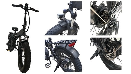 新品同様　DART　ファットバイク　電動アシスト自転車