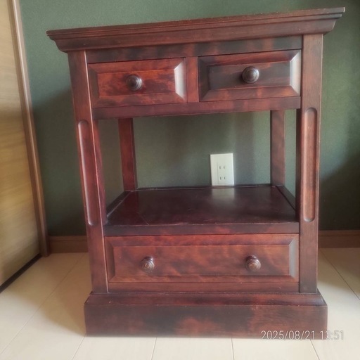 北海道民芸家具　　ナイトテーブル