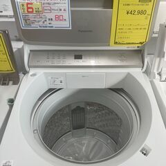 【ジャングルジャングル滋賀草津店】ジモティ来店特価‼ 洗濯機 パナソニック NA-FA8H1 2022 J-250895の画像