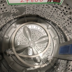 配送可【ヤマゼン】6K洗濯機★2024年製　分解クリーニング済み/6ヶ月保証付き【管理番号12308 比】の画像
