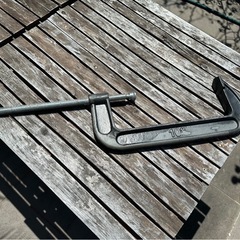 【頑丈＆実用的】バーコ型シャコ万力×2個／最大口開き260mm・アゴ深さ85mm／DIY・木工・金属加工に最適！の画像