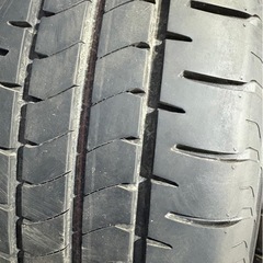 夏タイヤ215/60R16バリ目2024年製造アルミホイール付4本セットの画像