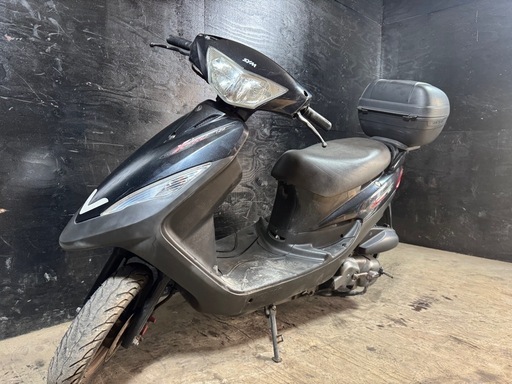 ★支払い総額4.8万円★走行テスト済み！早い者勝ち！SYM Xpro100 激安小型！リアボックス付き！シートオプショナー！