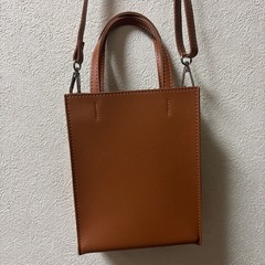 ブラウン　ショルダーバッグの画像