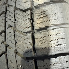 スタッドレスタイヤ155/65R14 2024年製造アルミホイール付4本セットの画像