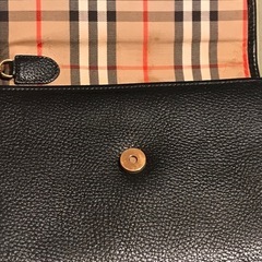 BURBERRYS バーバリー セカンドバッグ ハンドバッグ クラッチバッグ 黒の画像