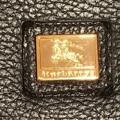 BURBERRYS バーバリー セカンドバッグ ハンドバッグ クラッチバッグ 黒の画像
