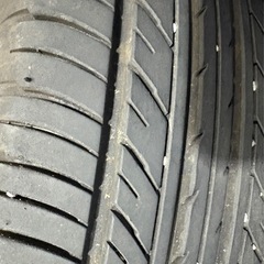 夏タイヤ155/65R13バリ目アルミホイール付4本セット
の画像