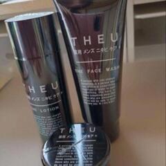 ③新品未開封！3点セット THEU 薬用 メンズ ニキビケア ローション 洗顔の画像