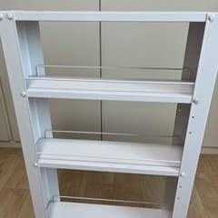【お譲りします】隙間収納スリムワゴン 【0円】の画像
