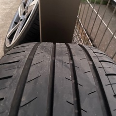 【値下げ】【中古】ボルボ　Volvo　V60純正  Rデザイン 8J+55 タイヤ4本　セット　 235/40R18　検：S60 S80  V70の画像