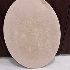 【格安】日本製珪藻土バスマット 白 58×44cm（中古・凹みあり）の画像