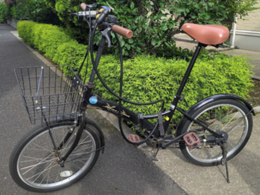 折りたたみ自転車。Amazonで購入