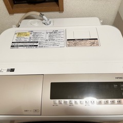 HITACHI洗濯機(乾燥付き)12kg/6kgの画像