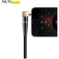 新品未使用！オーディオケーブル 3.5mm L字 3ｍの画像