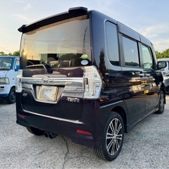 【支払総額27.8万円】社外マフラーLA600タントカスタムRSターボ車検令和9年10月機関良好 エアコンバッチリ 修復歴無し 両側パワスラ フルセグTV 外観良好！の画像