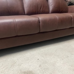 ソファー　三人掛け　合皮の画像