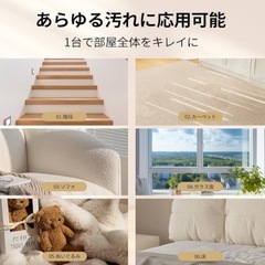 新品 クリーナー カーペットクリーナー スチームクリーナー 強力 リンサークリーナーの画像