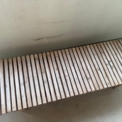 しっかりとした縁台　木製　150✖️45✖️42cmの画像
