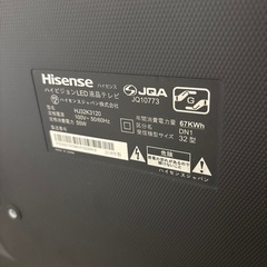 2018年製32型テレビの画像