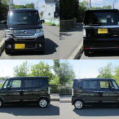 車検２年付き　ホンダ　Ｎ－ＢＯＸ　カスタム　大型ハイトワゴン　純正フルエアロ　パワスラ　広い　低燃費　地デジＴＶ　バックカメラの画像