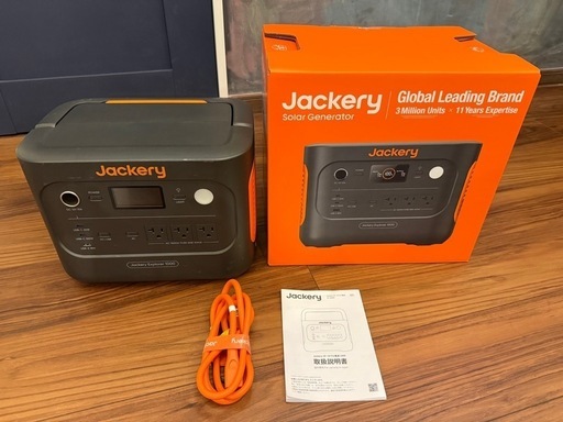 Jackeryポータブル電源1000New（動作確認問題なし）