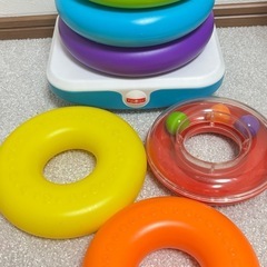 ジャンボゆらりんタワー　おもちゃ　知育玩具　知育　体幹　運動　０歳　１歳　２歳　の画像