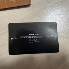 【新品タグ付き】masterpieceの長財布の画像