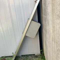アルミのポスト　郵便受け　 エクステリア中古の画像