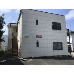 💙	初期費用8万円☆フリーレント1ヶ月☆敷礼０☆｟1DK｠太田市☆敷地内駐車場1台無料！バス・トイレ別！コンビニ徒歩圏内！💙≪202≫ - 不動産