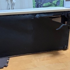 【無料・取りに来てくれる方】収納付ソファ　背もたれ無し　　の画像