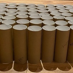 トイレットペーパー 芯 バラ 100本 プレゼントあり 写真は一部の50本の画像