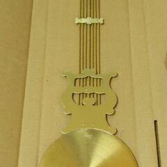 未使用 黒檀 ホールクロック 重錘式 機械式 振り子 柱時計 約210cm×50の画像