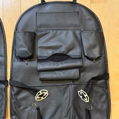 Goodlight 車用シートバックポケット 合成レザー製 ブラックの画像
