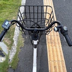 中古22インチPanasonic電動アシスト自転車　12Ah 大阪の画像