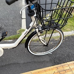 中古22インチPanasonic電動アシスト自転車　12Ah 大阪の画像