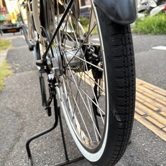 中古22インチPanasonic電動アシスト自転車　12Ah 大阪の画像