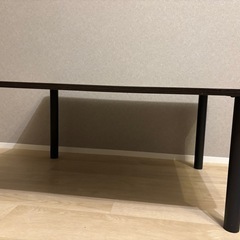 【引取り限定】シックなローテーブルの画像