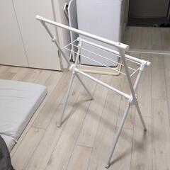部屋干し用　物干しの画像