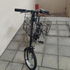 折りたたみ自転車の画像