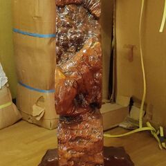一枚板 約120cm×110 衝立 玄関 オブジェ 和風 インテリアの画像