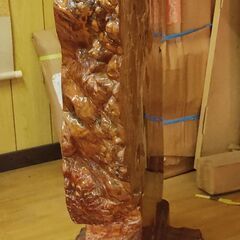 一枚板 約120cm×110 衝立 玄関 オブジェ 和風 インテリアの画像