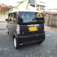 本日8/24まで　山形発　H27年式　N-BOX　ターボ4WD　フル装備　両側電動　フルセグナビTV ETC クルコン　内外装綺麗　機関良好　車検残約1年ありの画像