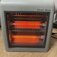 山善　電気ストーブの画像