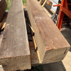 梁、角材、焚き火やDIY、工作に
の画像