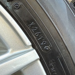 225/55R17 ダンロップ ウィンターマックス02 2019年製の画像