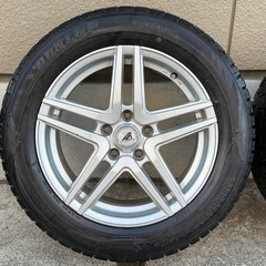 225/55R17 ダンロップ ウィンターマックス02 2019年製の画像