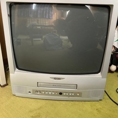 ブラウン管テレビ　3点セットの画像