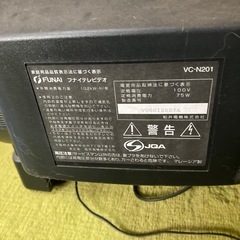 ブラウン管テレビ　3点セットの画像
