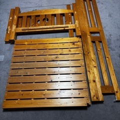 シングルベッド（柵付き）の画像